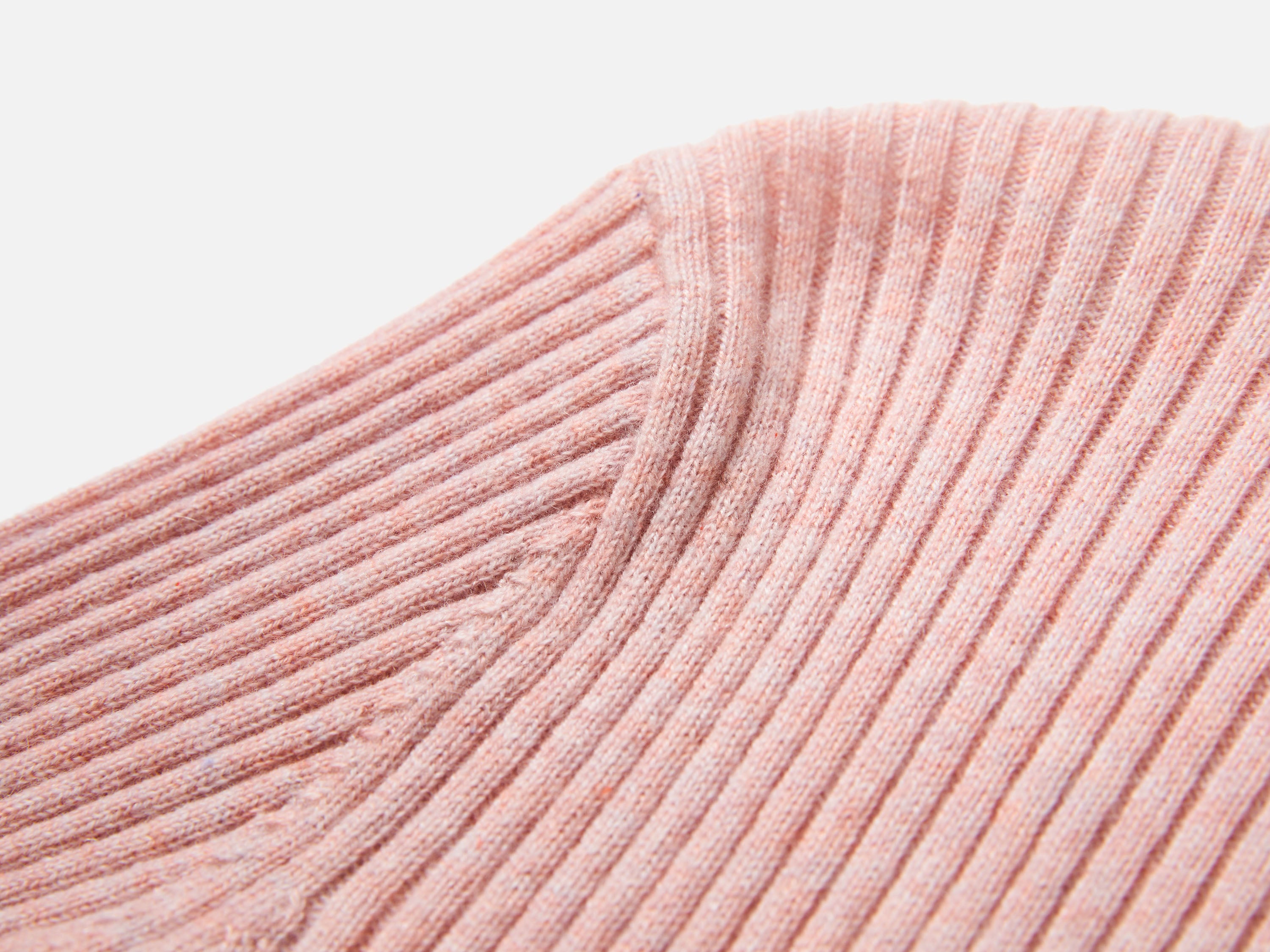 EP YAYING Light Color Cashmere Colorblock Trim Zip Pullover