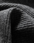 EP YAYING Polo Collar Waist-Fitted Cardigan