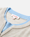 EP YAYING Faux Two-Piece Knit Pullover