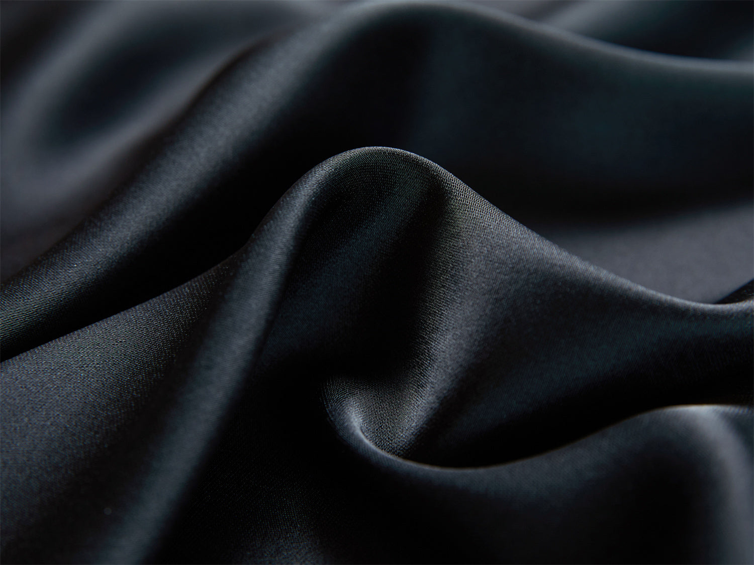 EP YAYING Triacetate Black Dress EGKPT4111AZ