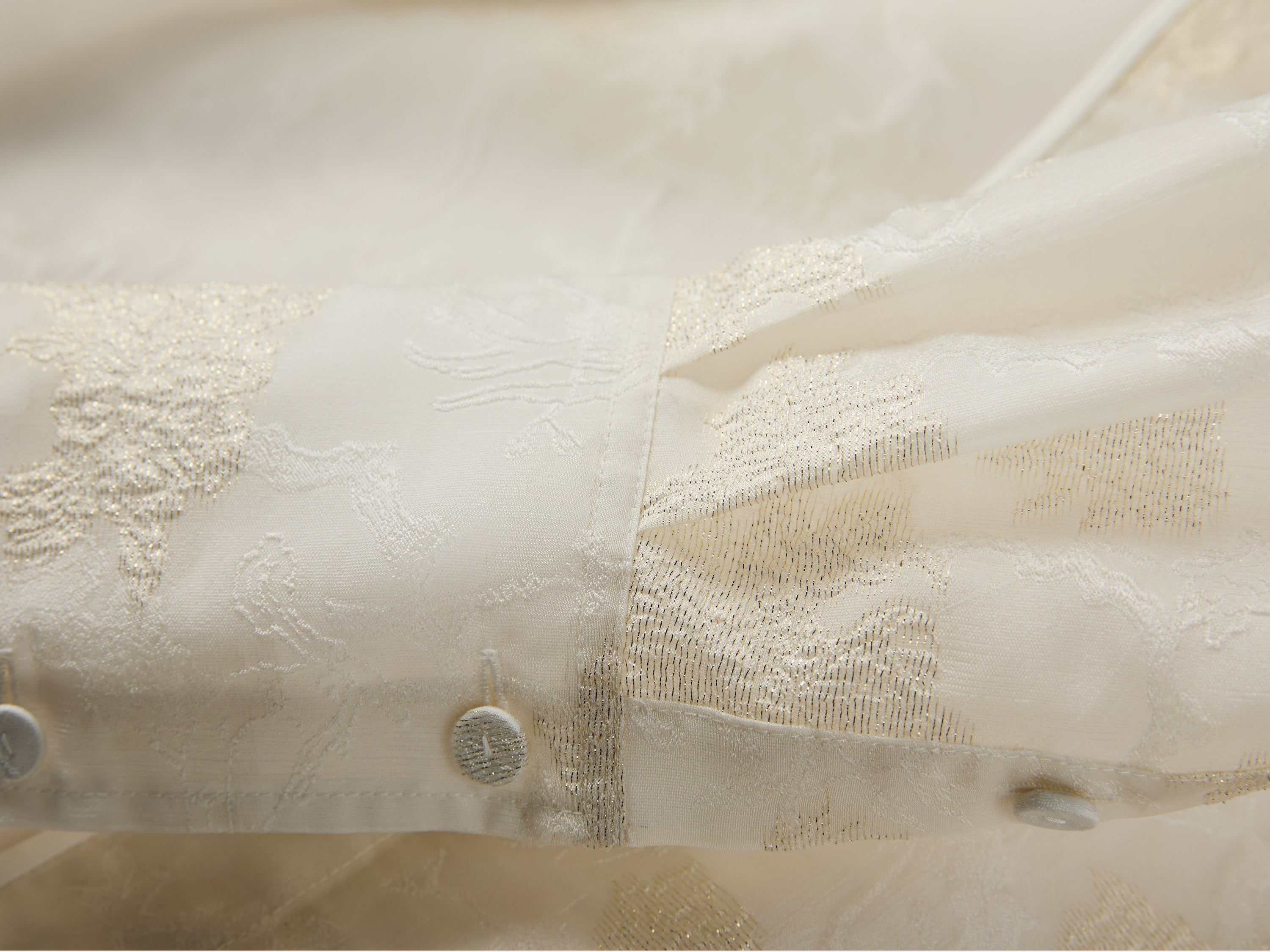 EP YAYING Mulberry Silk Casual French Style Floral Shirt Blouse