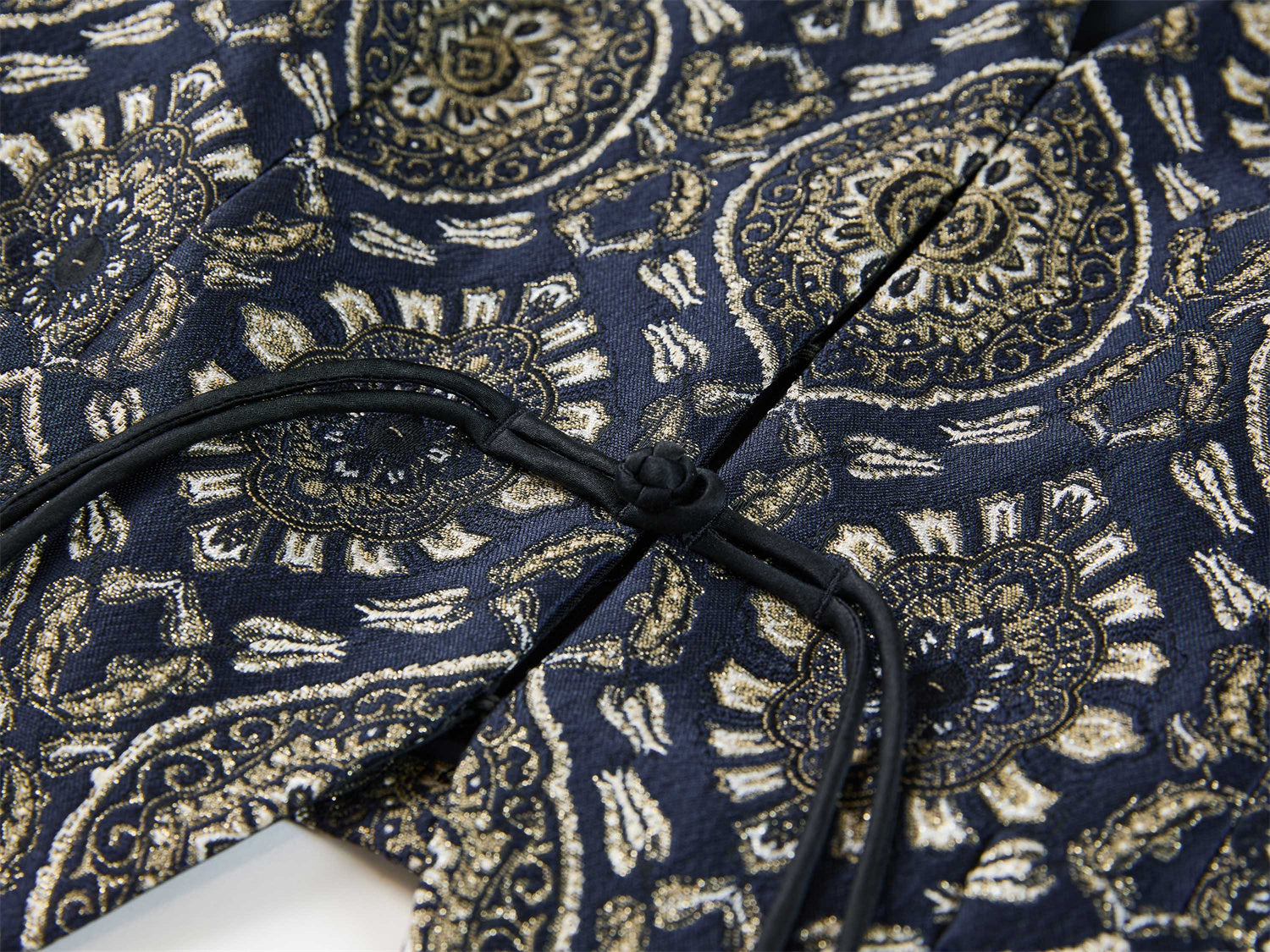 EP YAYING Chinese Style Waist-Cinching Vest