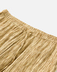 EP YAYING Silk Vertical Stripe Straight-Leg Wide Pants
