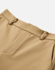 EP YAYING High-Waisted Straight-Leg Shorts