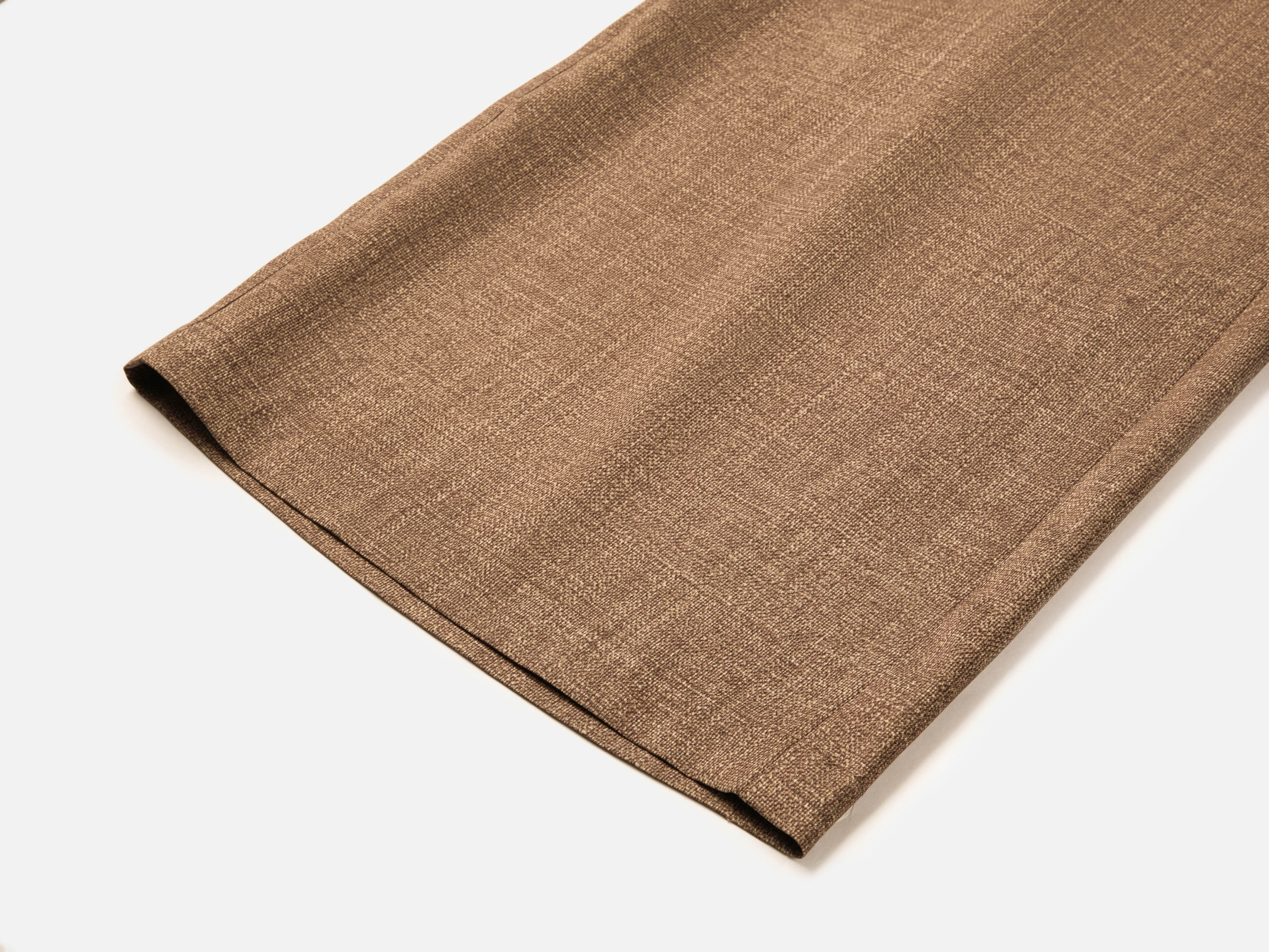 EP YAYING Stretch Silk Commuter Tailored Straight-Leg Pants