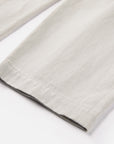 EP YAYING Cotton Linen Washed Denim-Style Tapered Slim Ankle Pants