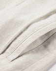 EP YAYING Cotton Linen Washed Denim-Style Tapered Slim Ankle Pants