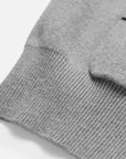 EP YAYING Cotton Cashmere Blended V-Neck Color-Block Knit Cardigan