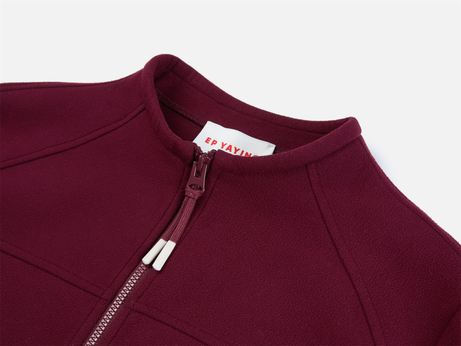 EP YAYING Contrast Double-Faced Wool Coat EGKIA1309AL