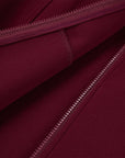 EP YAYING Contrast Double-Faced Wool Coat EGKIA1309AL