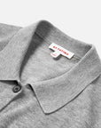 EP YAYING Commuter Polo Collar Tailored Knit Cardigan Vest