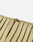 EP YAYING Elegant Pleated Waist-Cinching Sleeveless Dress