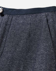 EP YAYING High-Waist Wide-Leg Structured Trousers