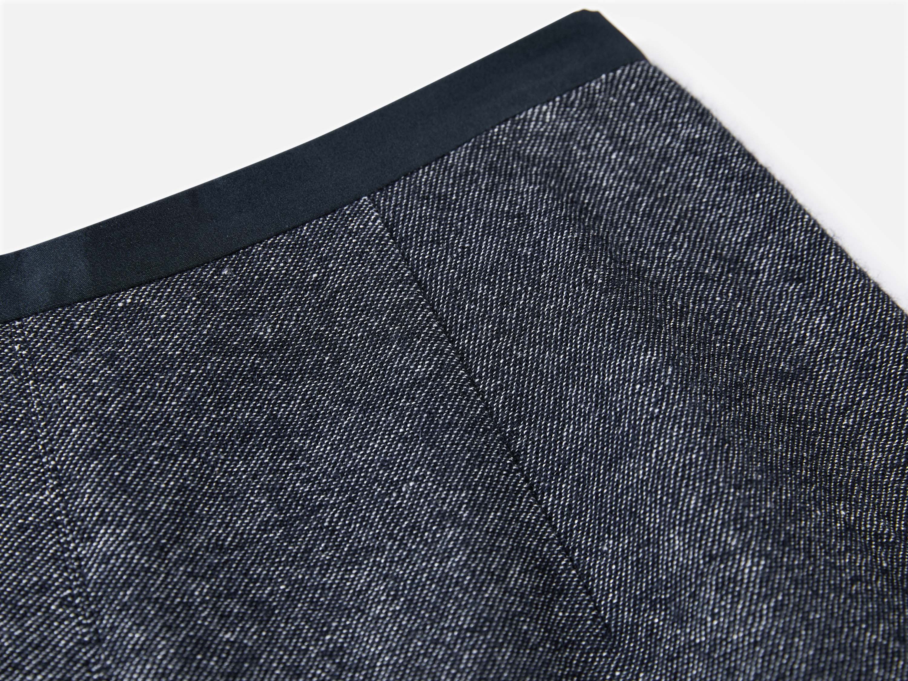 EP YAYING High-Waist Wide-Leg Structured Trousers