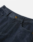 EP YAYING High-Waist Wide-Leg Floor-Length Jeans