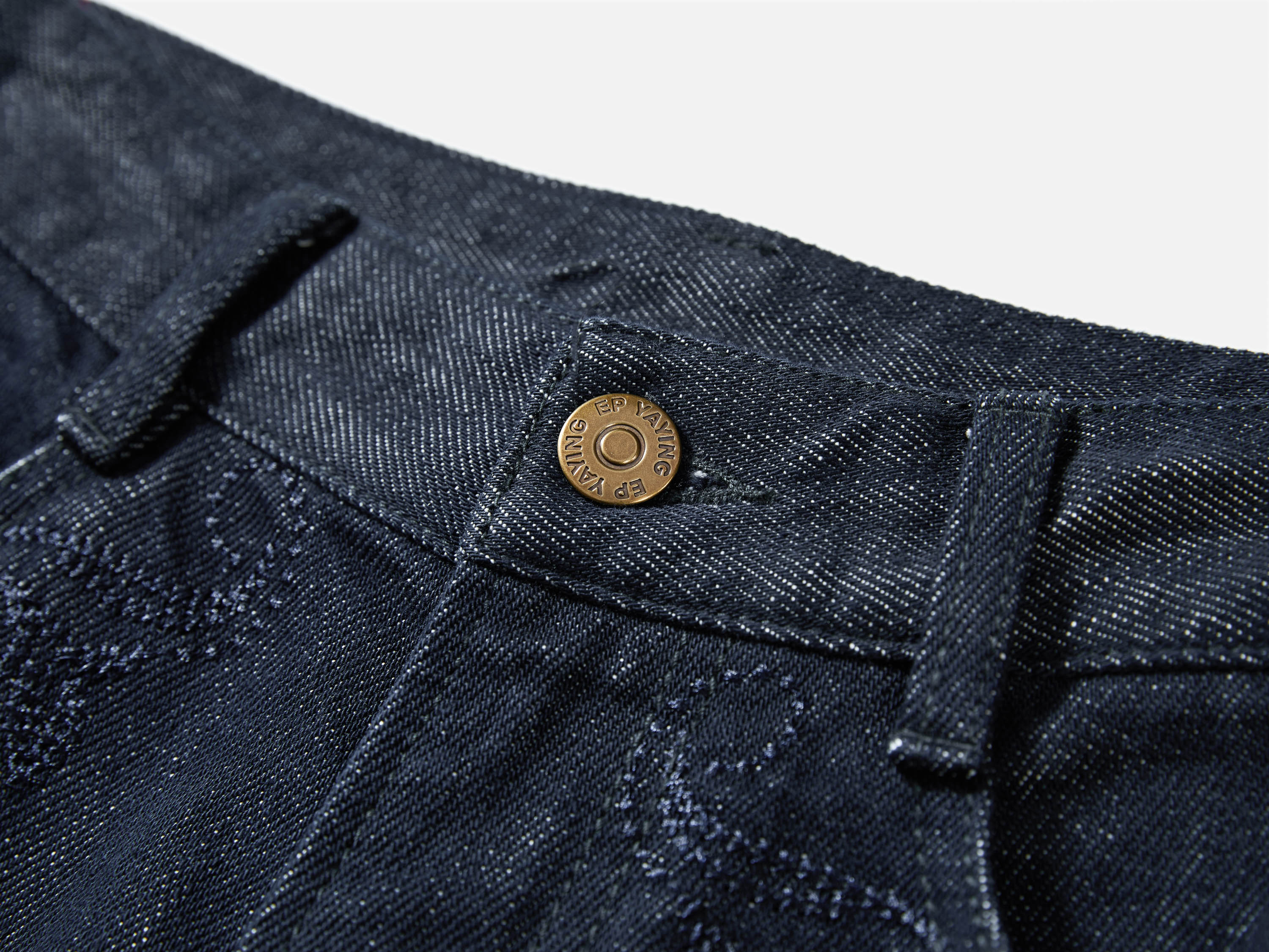 EP YAYING High-Waist Wide-Leg Floor-Length Jeans