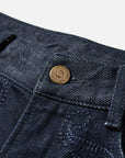 EP YAYING High-Waist Wide-Leg Floor-Length Jeans