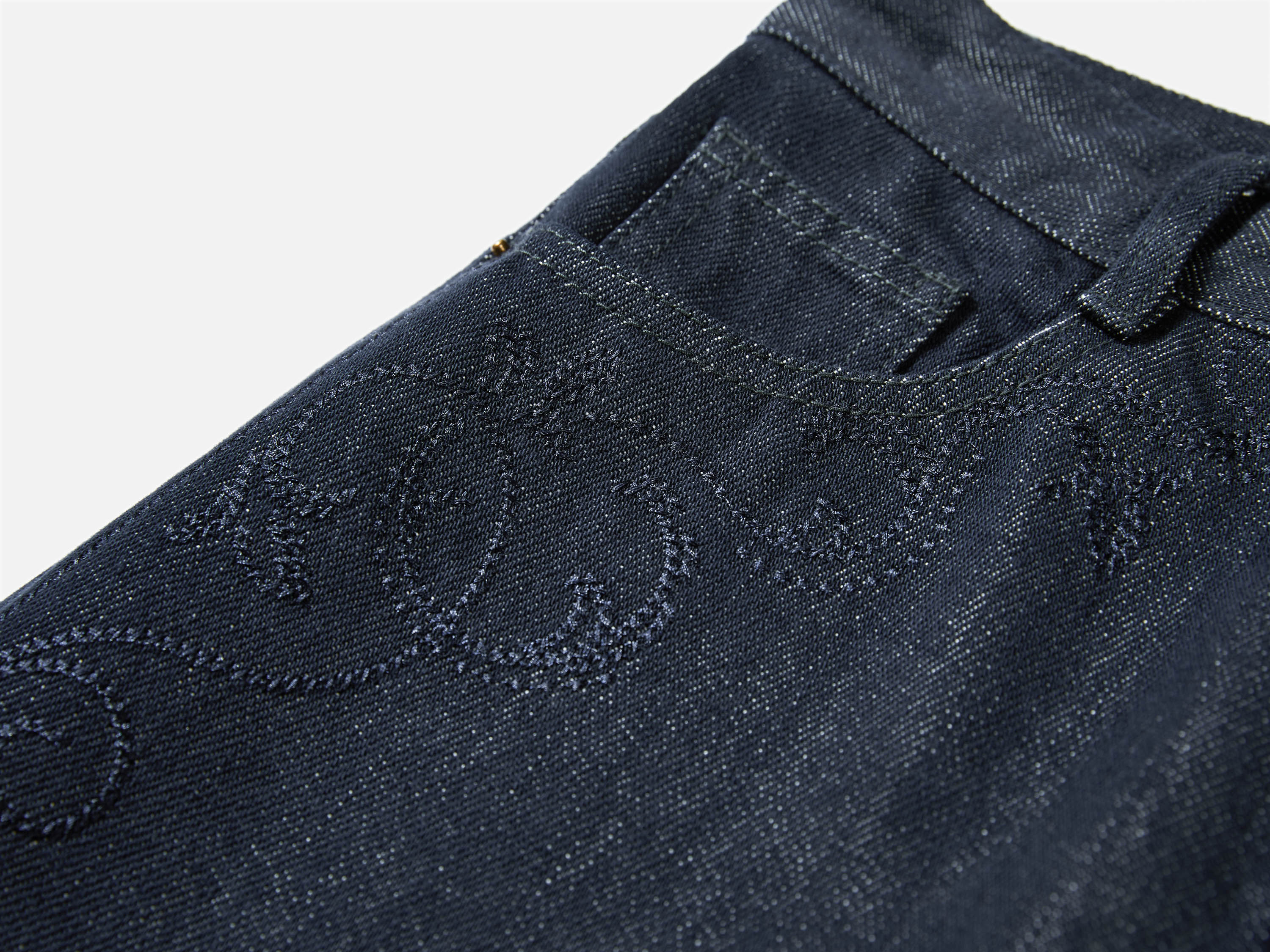 EP YAYING High-Waist Wide-Leg Floor-Length Jeans