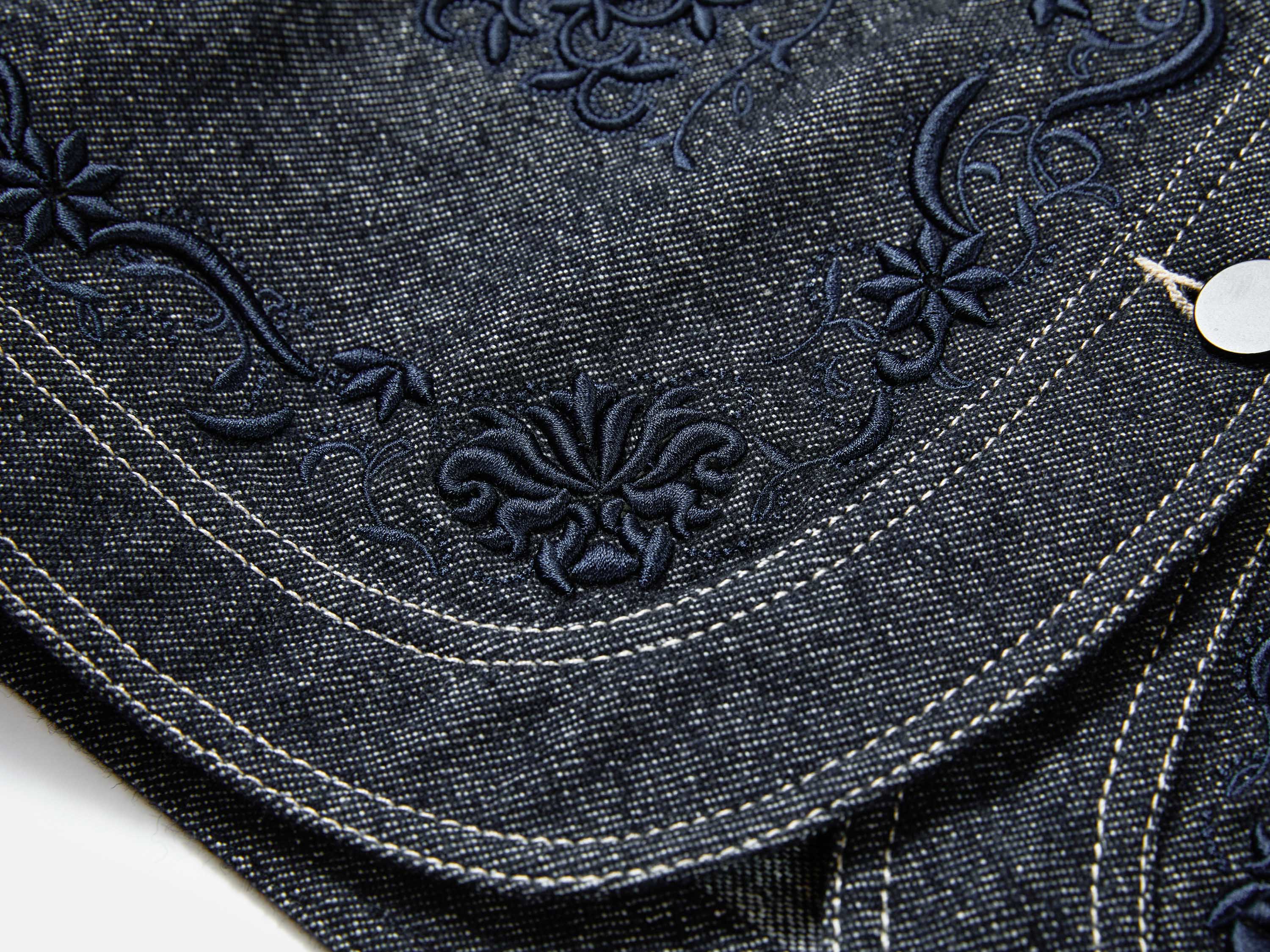EP YAYING Blue Label Ruyi Embroidered Vest