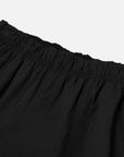 EP YAYING Technical Brushed Nylon Straight-Leg Wide-Leg Pants