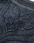 EP YAYING Blue Label Ruyi Embroidered Vest
