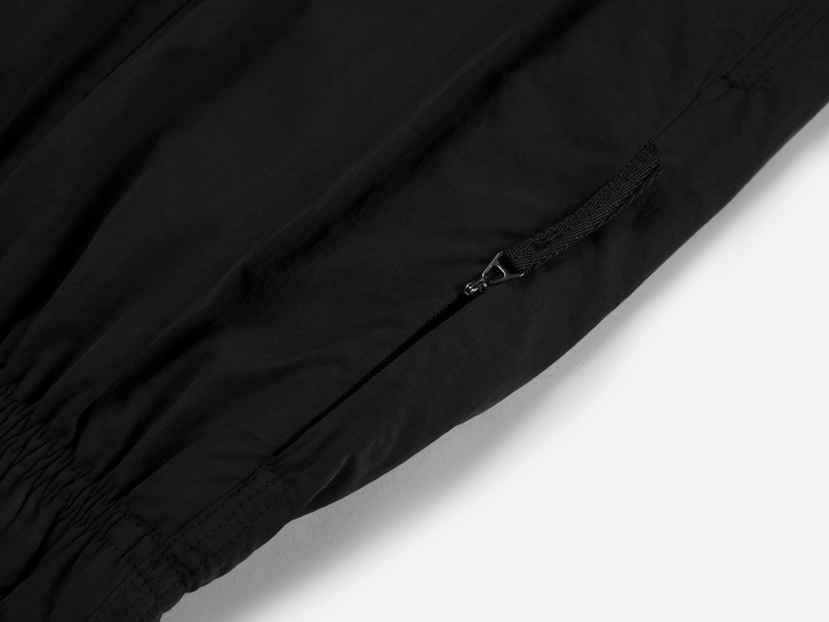 EP YAYING Technical Brushed Nylon Straight-Leg Wide-Leg Pants