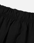 EP YAYING Technical Brushed Nylon Straight-Leg Wide-Leg Pants