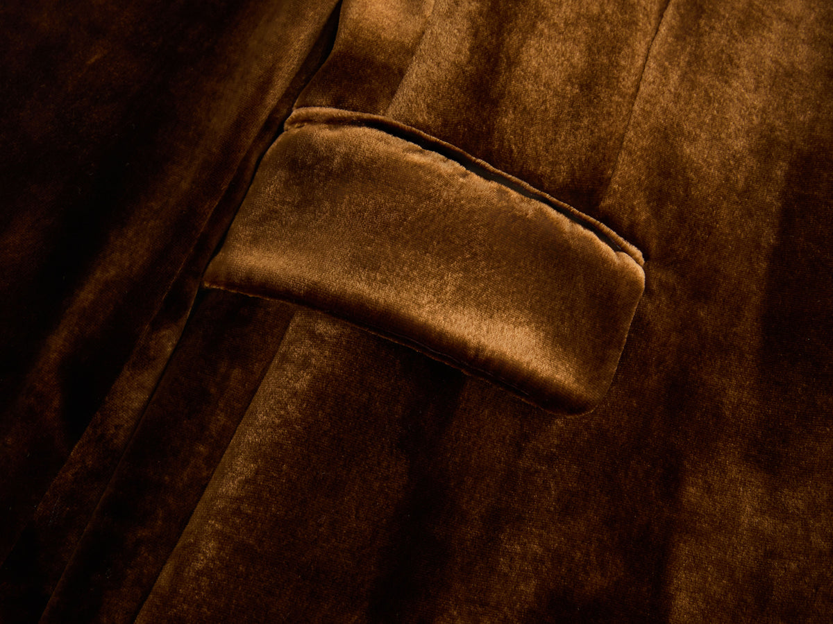 EP YAYING Silk-Blend Sophisticated Blazer Jacket