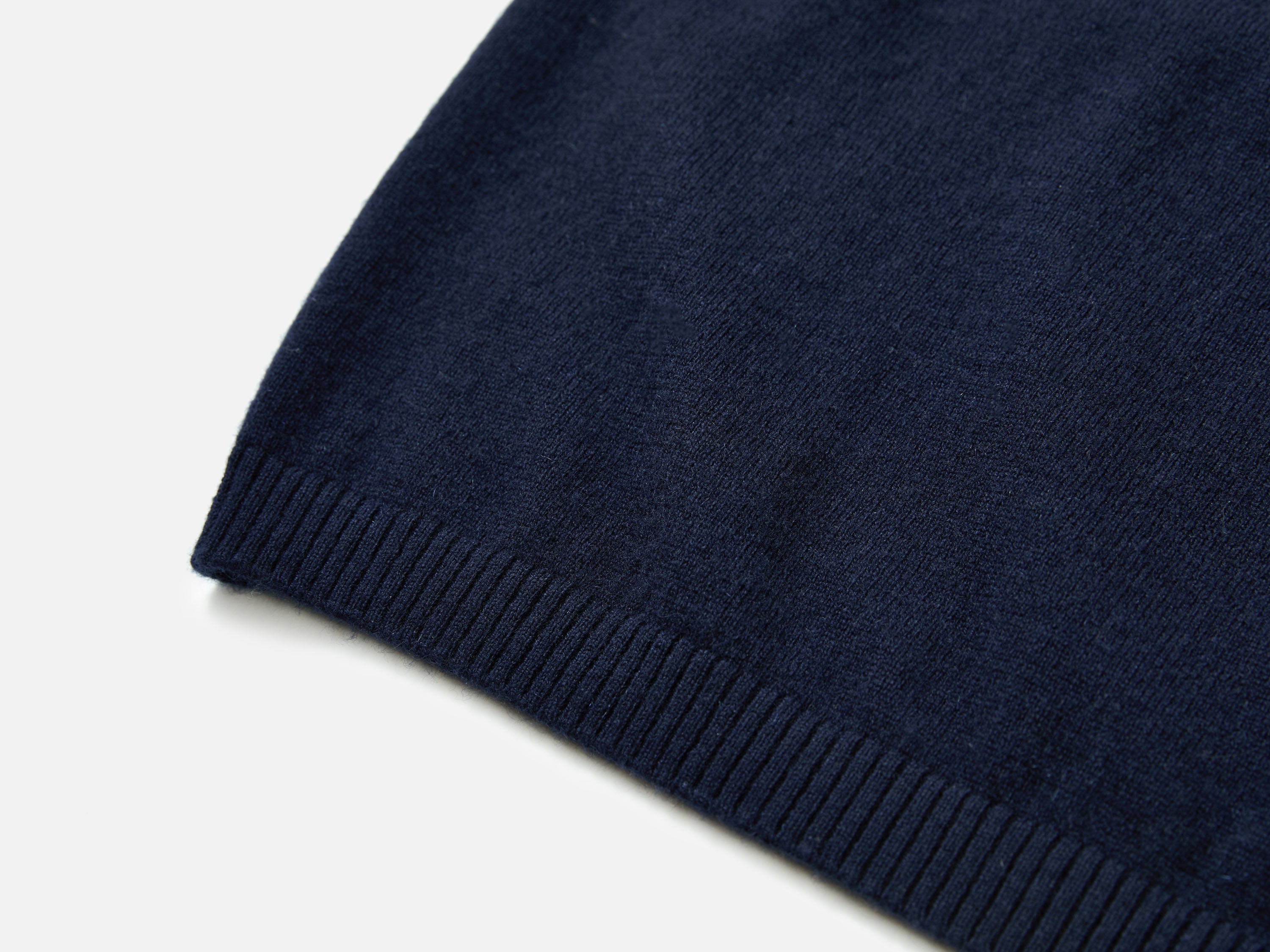 EP YAYING Folk Jacquard Funnel-Neck Cashmere Pullover