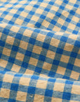 EP YAYING Cotton Check Pleated top