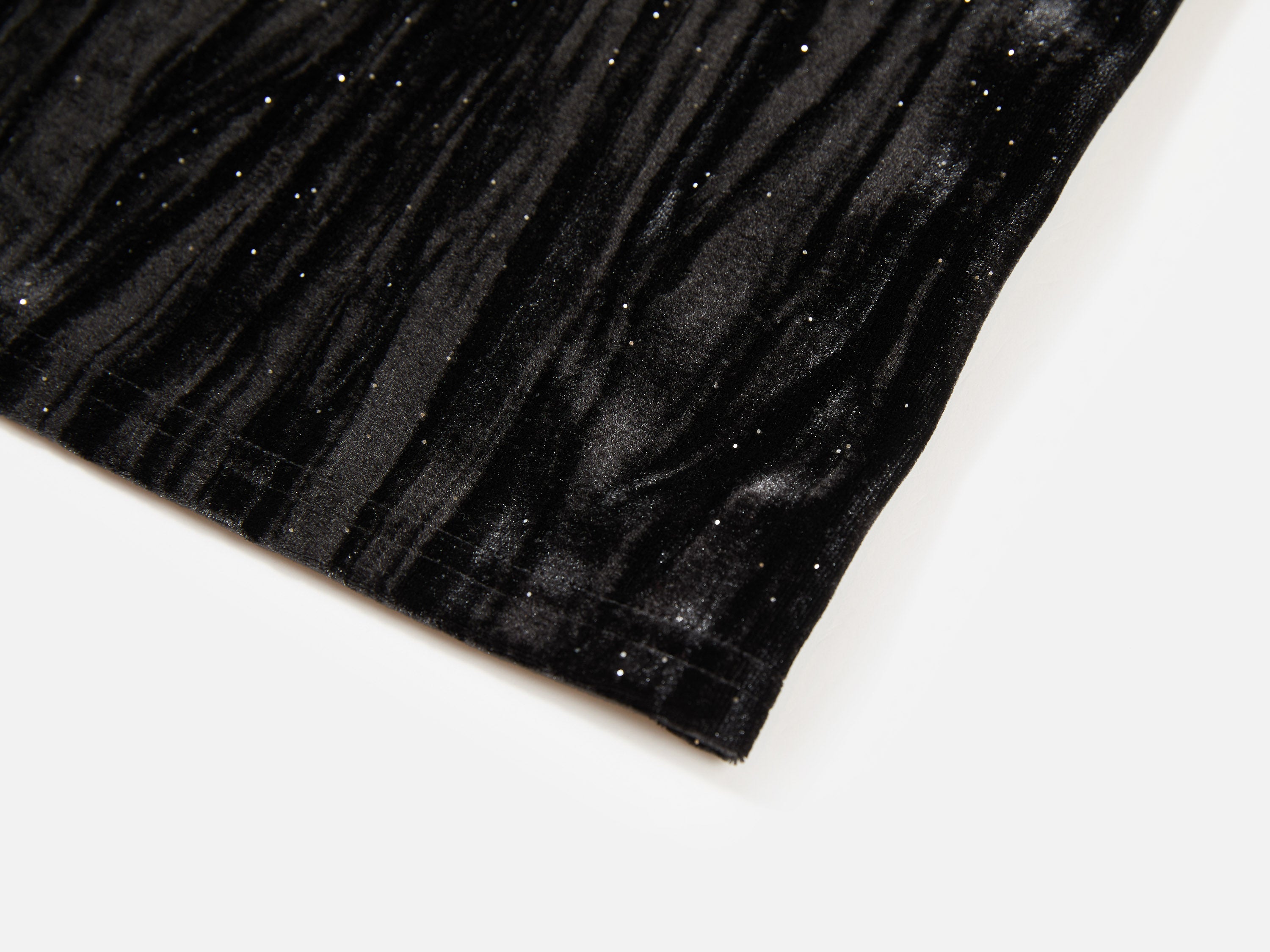 EP YAYING Stand-Collar Sleeveless Sequin Straight Dress
