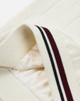 EP YAYING Sporty Contrast Stripe Pleated Mini Skirt