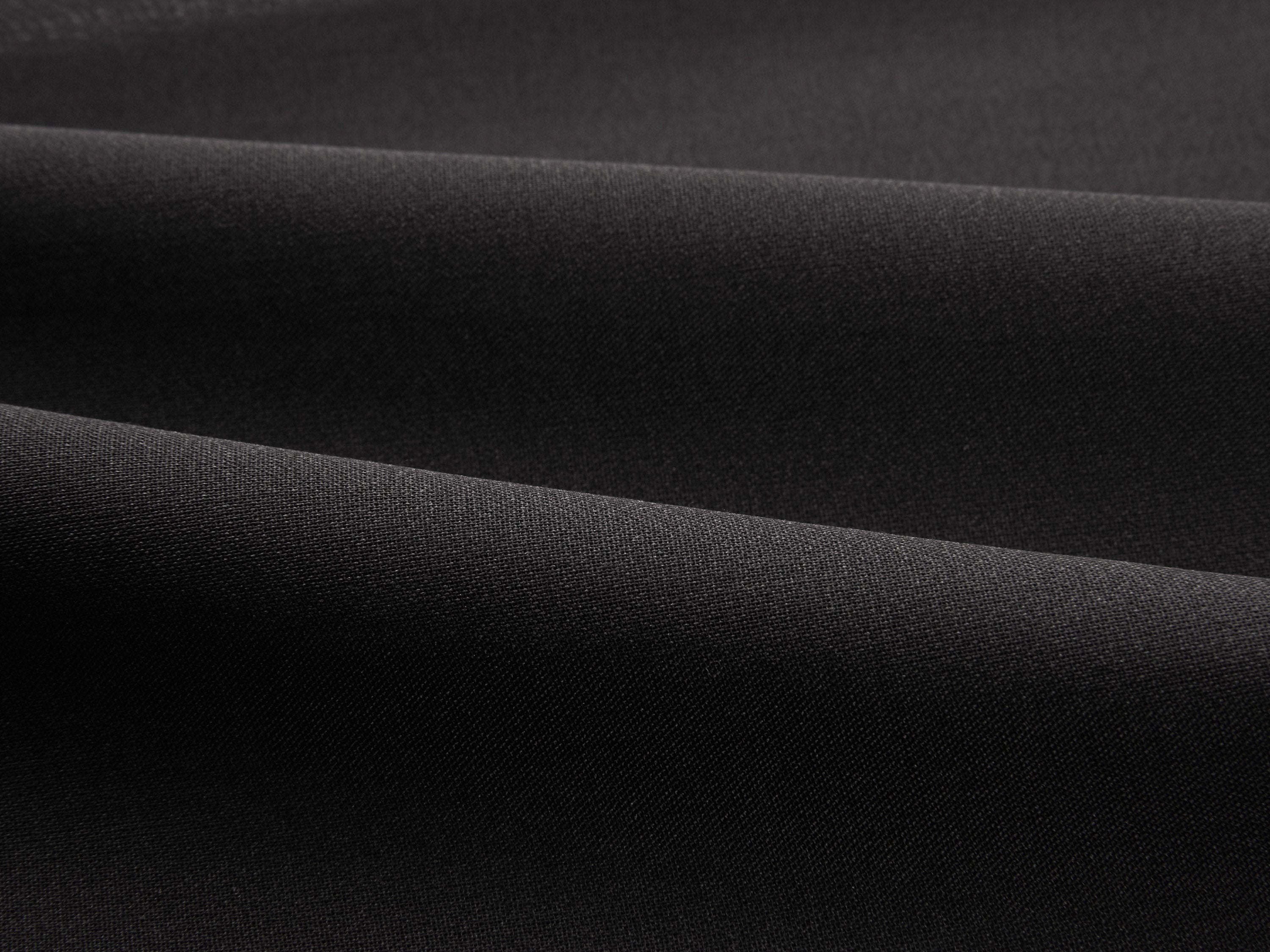EP YAYING Lightweight Wool Relaxed Wide-Leg Pants in Deep Gray