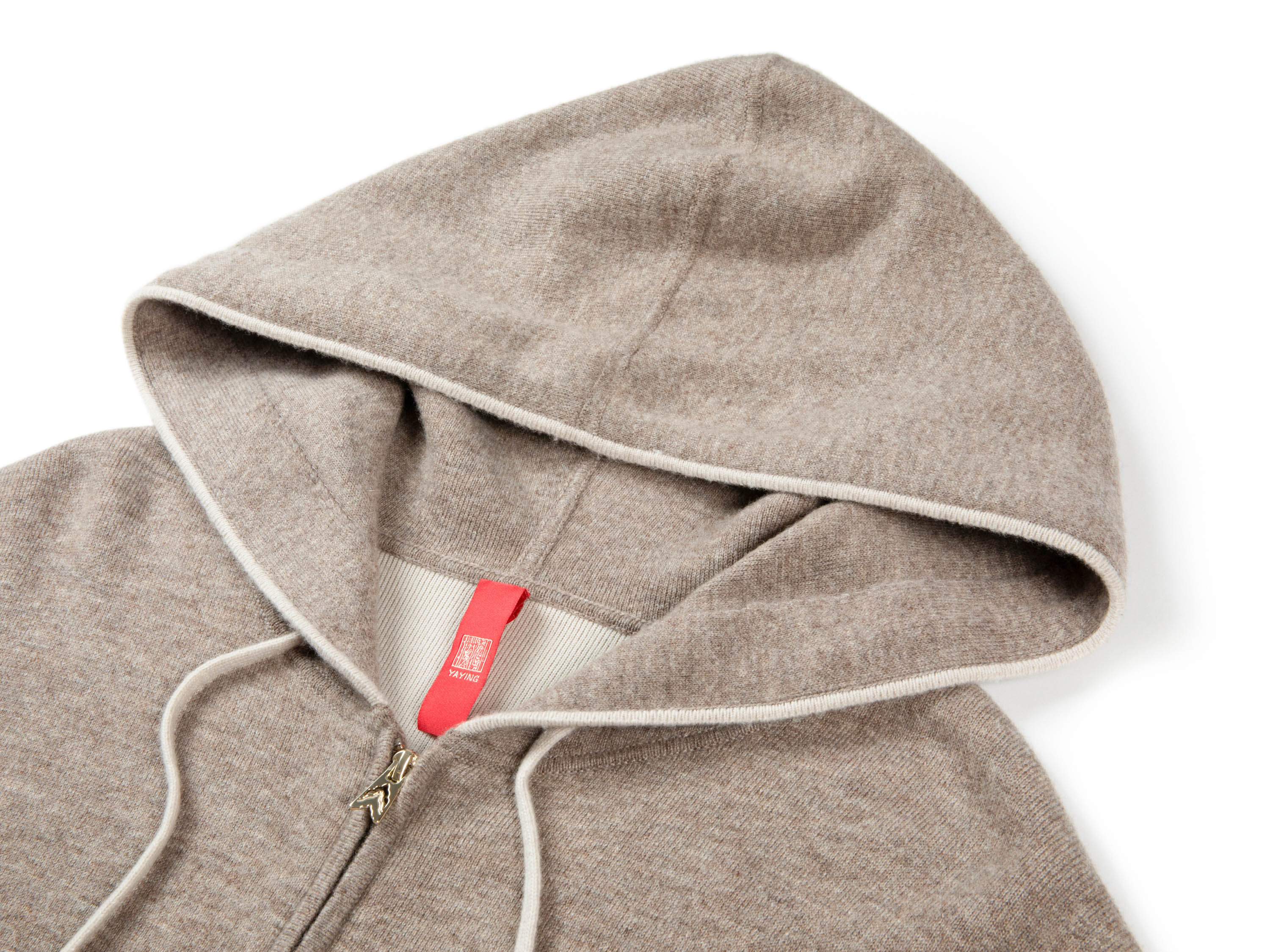 YAYING Oversized Hooded Wool Knit