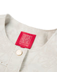 YAYING White Short Sleeve Button Shirt