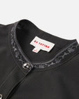 EP YAYING Black Wool Loose Fit Jacket