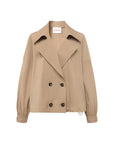 EP YAYING Short-cropped Trench Coat EGJPW7101AE
