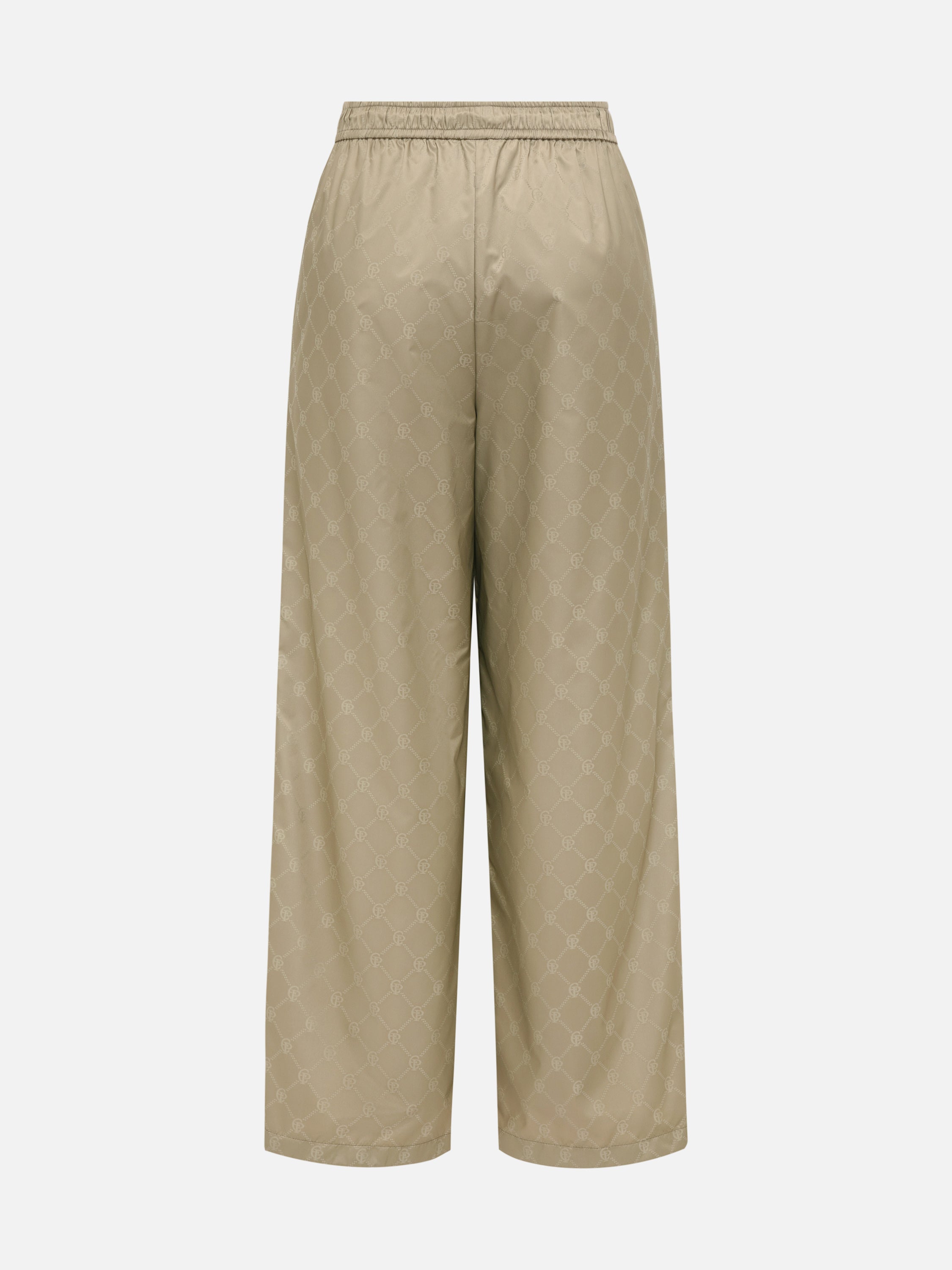 EP YAYING Beige Casual Trousers
