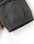 YAYING Ruyi Shanhai Jacquard Knit Short-Sleeve Sweater