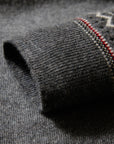 YAYING Ruyi Mountain Sea Jacquard Knit Cardigan