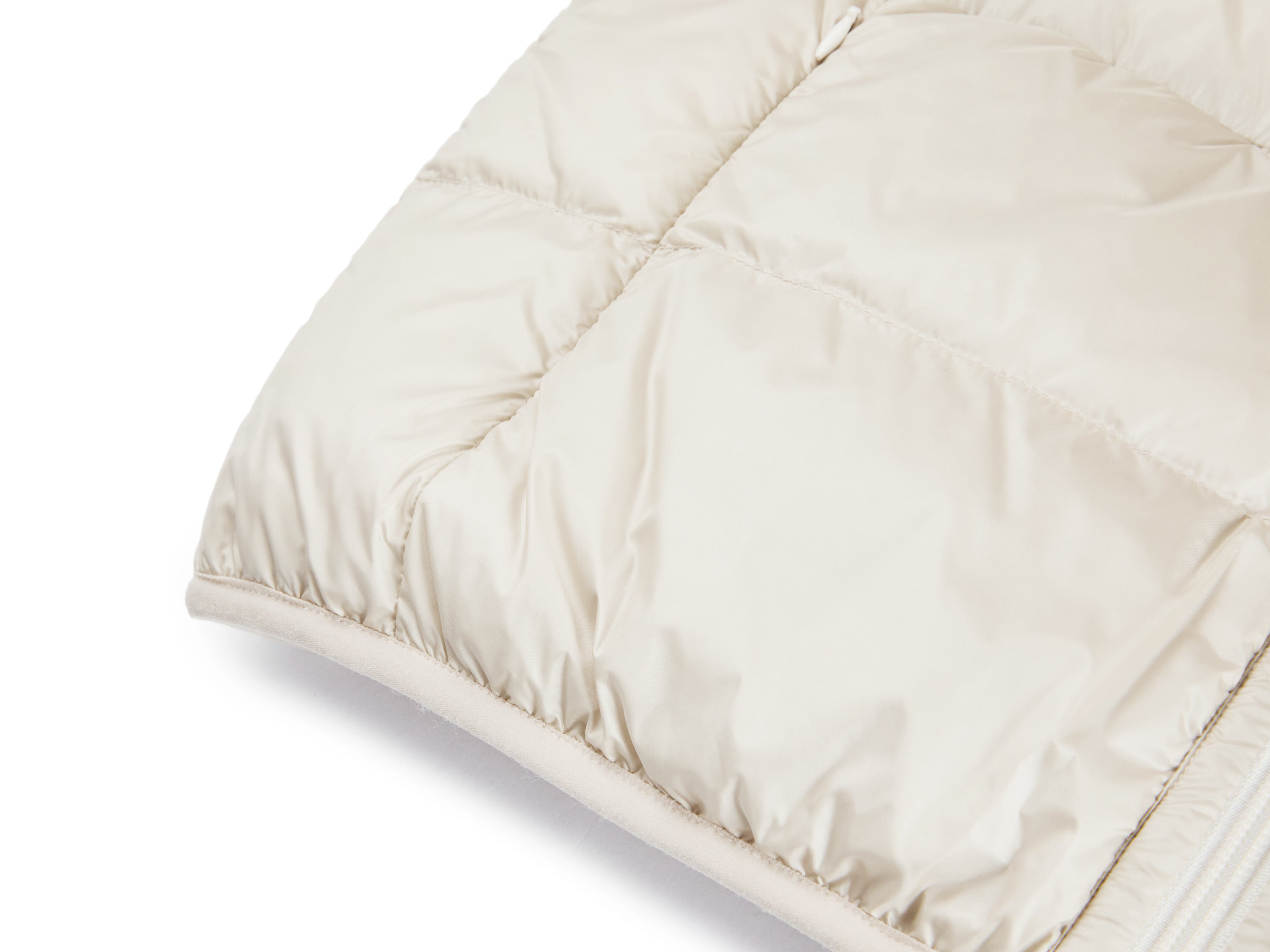 YAYING White Stand Collar Goose Down Vest