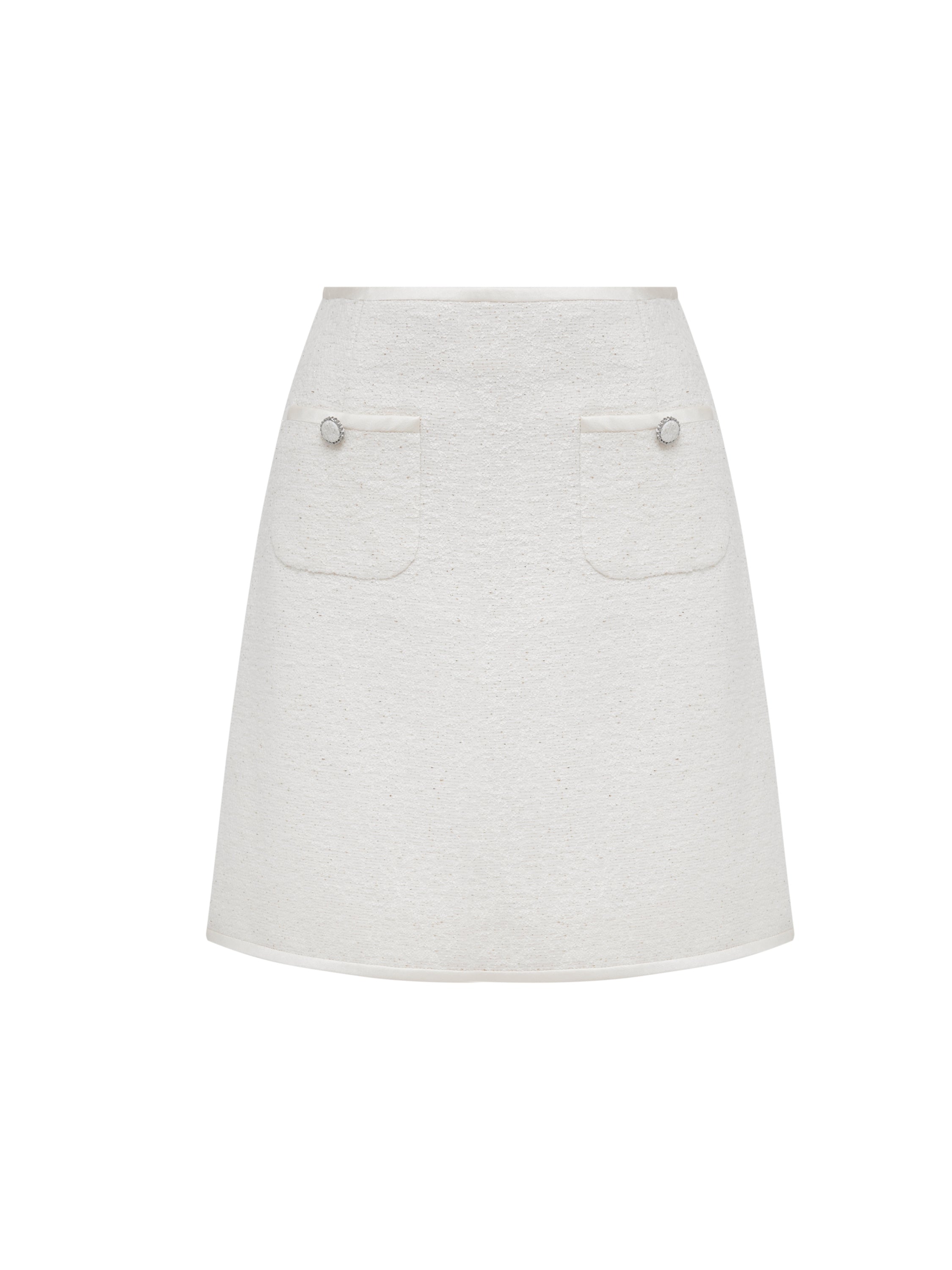 EP YAYING White Mini Skirt