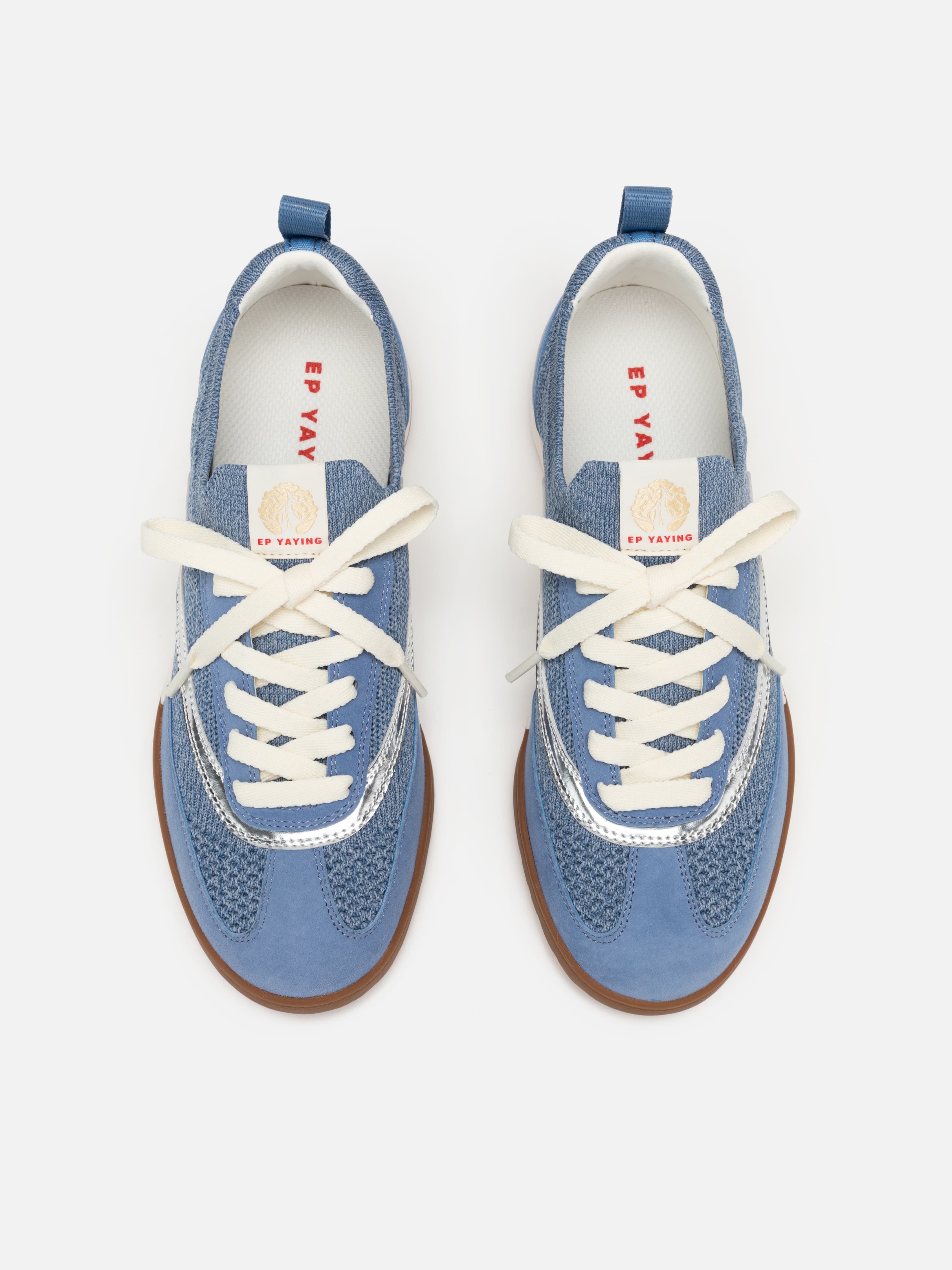 Lightweight Flat Shoes Blue