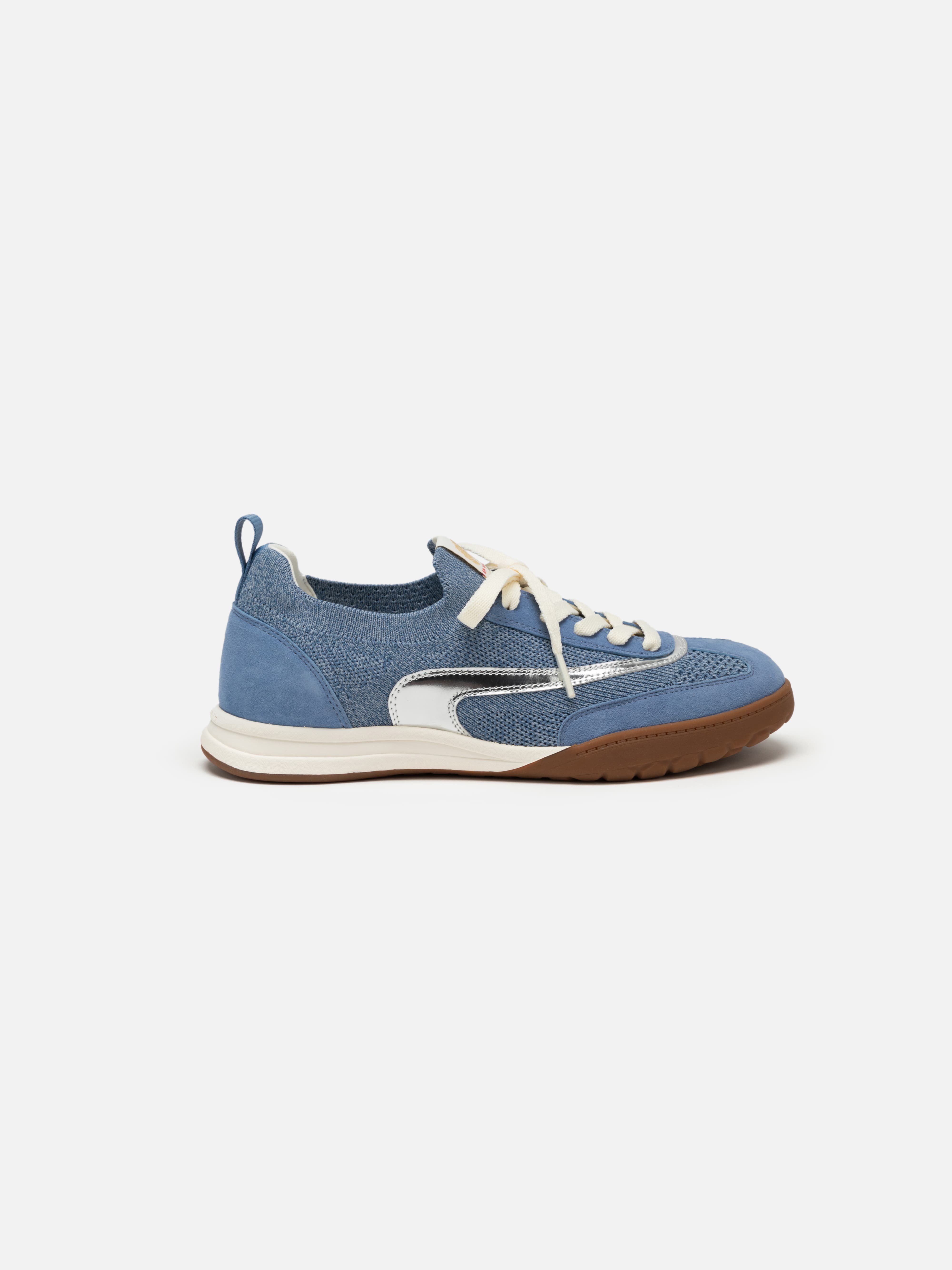 Lightweight Flat Shoes Blue