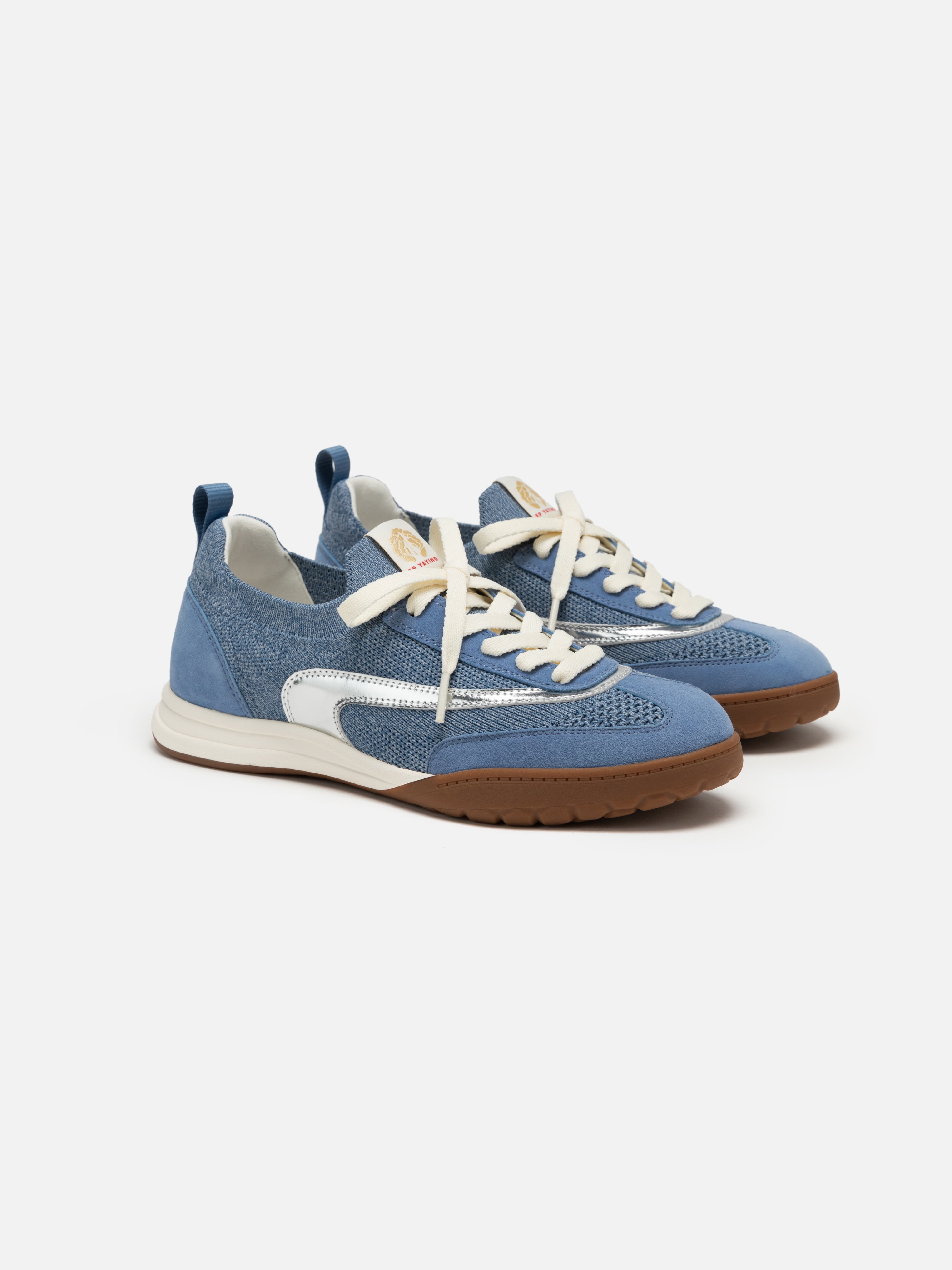 Lightweight Flat Shoes Blue