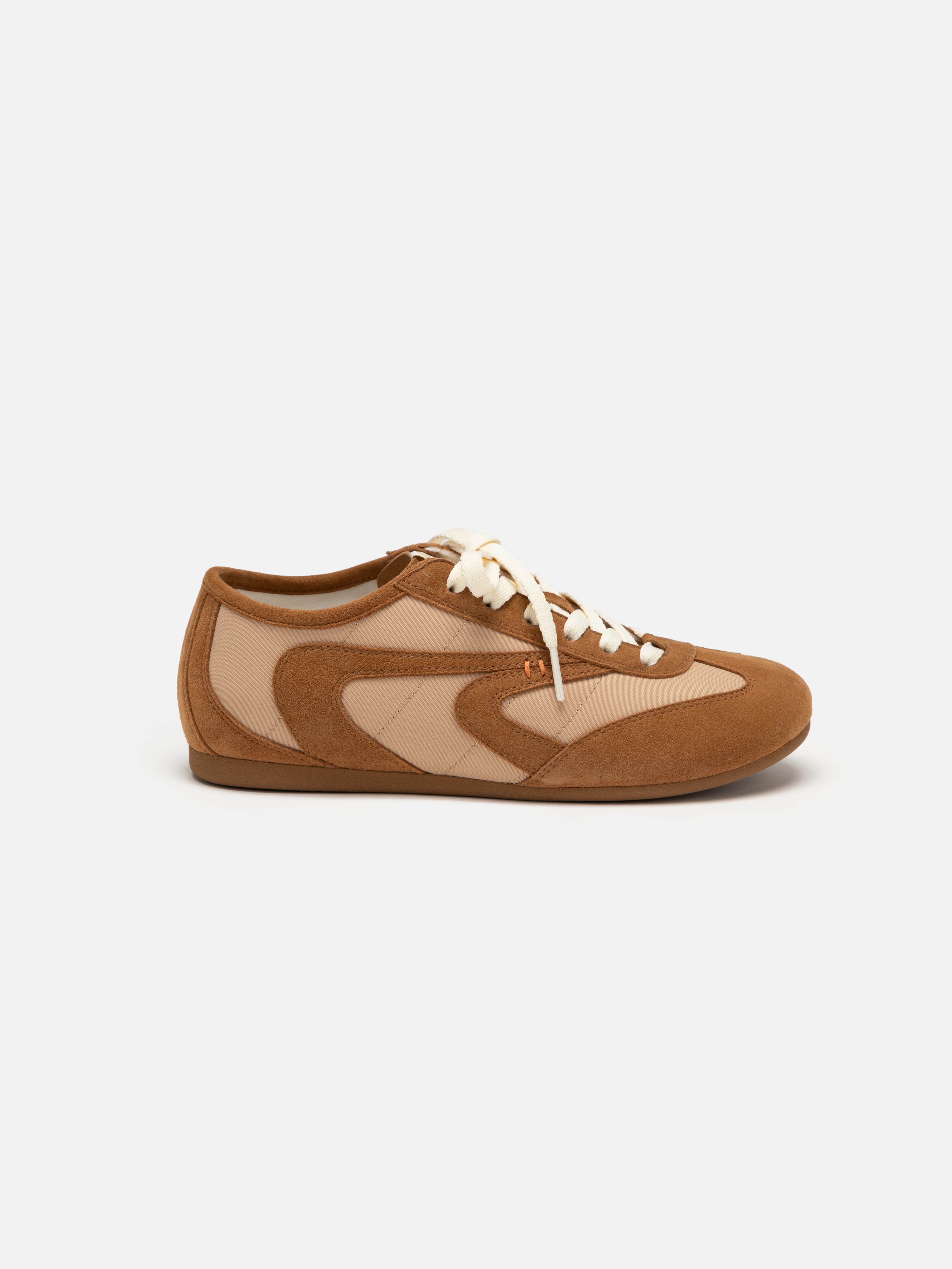 Lightweight Flat Shoes Tan