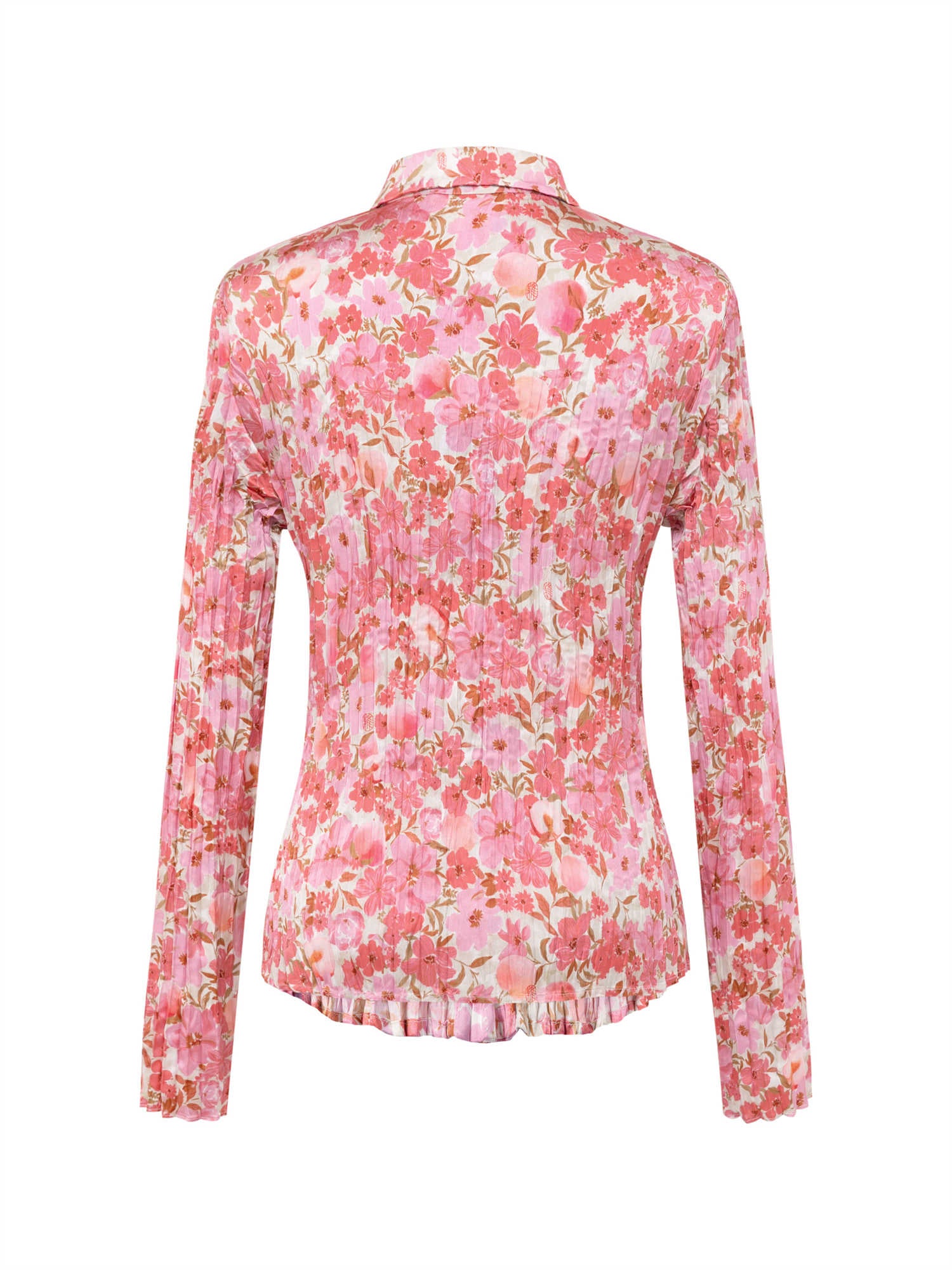 EP YAYING Printed Pleated Shirt