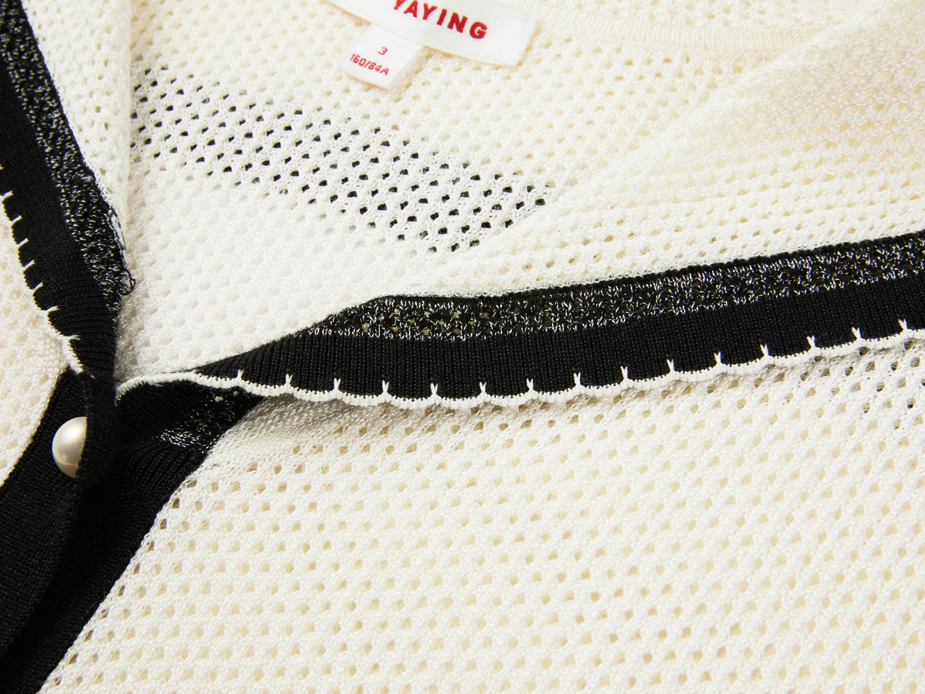 EP YAYING Short Sleeve Cotton Knitted Blazer Cardigan