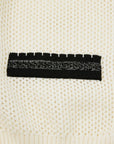 EP YAYING Short Sleeve Cotton Knitted Blazer Cardigan