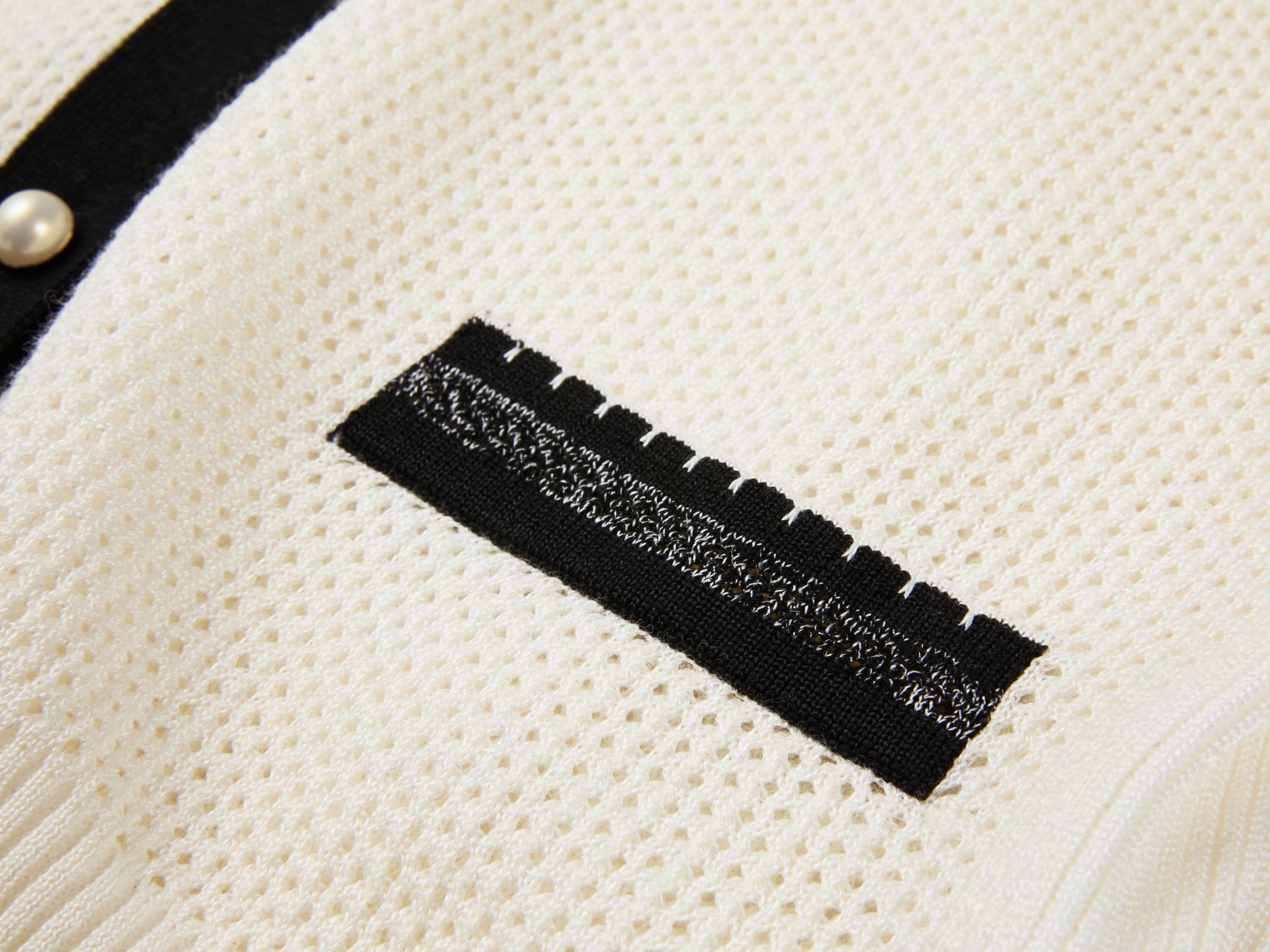 EP YAYING Short Sleeve Cotton Knitted Blazer Cardigan